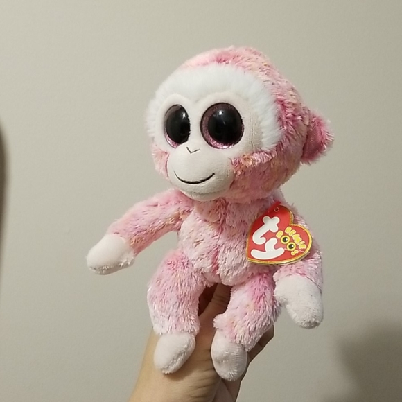 red monkey beanie baby